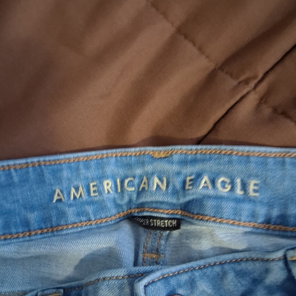 American Eagle Outfitters SUPER STRETCHED SKINNY JEANS. Size 12. - Picture 6 of 10
